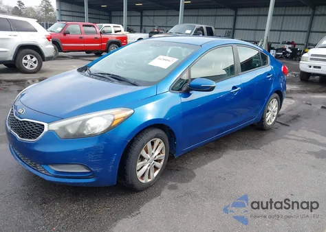 2014 Kia Forte Lx z USA, uszkodzony, nr VIN KNAFX4A63E5226654